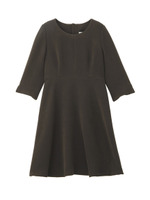 バック開きワンピース/グレー系(014)