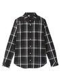 ブロックチェックシャツ/ダークグリーン(223)