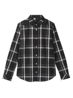 ブロックチェックシャツ/ダークグリーン(223)