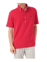 吸水速乾ストレッチ鹿の子ポロシャツ/グリーン系(023)