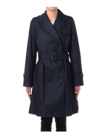 撥水トレンチコートコート/ネイビー(093)