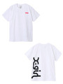BACK LOGO S/S TEE/WHITE