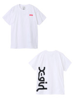 BACK LOGO S/S TEE/WHITE