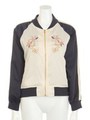 FLOWER embroidery BZ/ホワイト