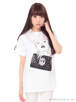 HWMレディプリントTシャツ/White