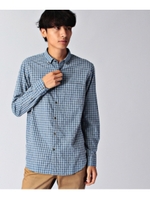 コットンギンガムシャツ/ライトブルー(791)