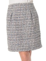 ツイードタックSK/ピンク