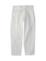 ニューセームギャバジンベルトレスパンツ/ホワイト(001)
