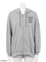 ミッキーパーカ/トップグレー