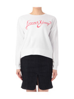 ロゴデザインショートプルオーバー/ホワイト(003)