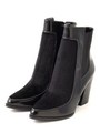 チェルシーヒールブーツ / CHELSEA BOOT HEELS/Black