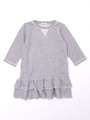 【KID｀S】裾フリルワンピース/GRY