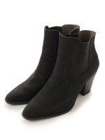 サイドゴアショートブーツ/BLK