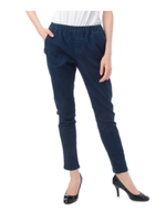 ストレッチパウダーデニムパンツ/ブルー系(095)