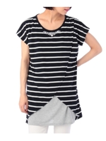 天竺フロントシャンワンピース/オフホワイト(003)