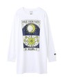 FORTUNE L/S TEE DRESS/ホワイト
