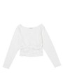 RELAXED TIME TOPS/WHITE