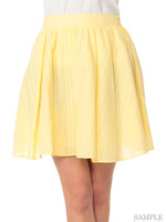 からみミニスカート/イエロー