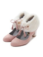 アンクルパンプス/BLK