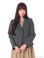 コンパクトテーラードジャケット 3/チャコール