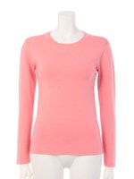 シンプルニットプルオーバー/KHAKI