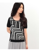 ジャガープルオーバーニット/ネイビー(693)