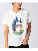 フォトグラフィックTシャツ/ホワイト(001)