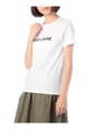 ロゴフロッキーTシャツ/グレー(012)