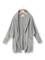 荒杢テレコカーディガン/グレー(012)