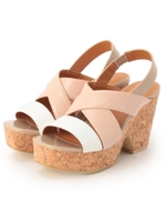 3色カラークロスサンダル/ベビーピンク(071)