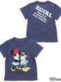 DISNEY S/S TEE JEAN STYLE /ネイビー