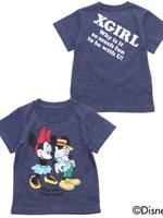 DISNEY S/S TEE JEAN STYLE /ネイビー