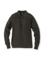 Letroyes YANNロングスリーブポロ/チャコールグレー(114)