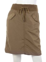 MA-1シリーズ リブ付ヒザ丈スカート/カーキ
