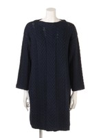 インナー付ニットワンピ/オフホワイト