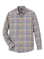 ウィンドペンチェックシャツ/ライトグレー(211)