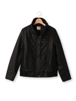 サイドリブキルティングジャケット/ブラック(019)