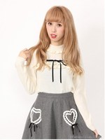 フリルリボンハイネックPO/ピンク