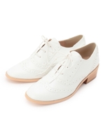 メダリオンシューズ/ホワイト(001)