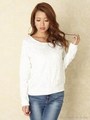 レーススウェットコンビTOP/BLK