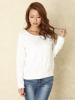 レーススウェットコンビTOP/BLK