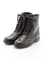 BBC エイトホールショートブーツ15/BLACK