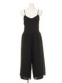 Long Stride Culotte Jumpsuit  ブラック 2/ブラック