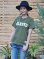 S/S TEE MILITARY/ホワイト