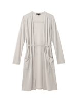 [S]【UV加工】リルファーフライスカーディガン/ライトグレー(011)