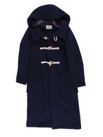 【Casual】ロング丈ダッフルコート/キャメル