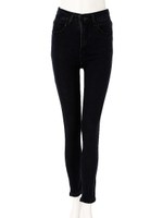 デニムスキニーパンツ/ブラック