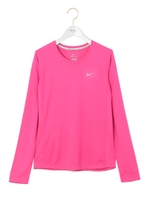 【NIKE】AS NIKE MILER LONG SLEEVE/PNK