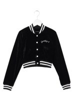 ショートベロアスタジャン/ピンク