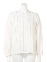 ショルダーレース   ブラウス/BK